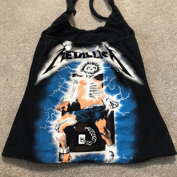'94 Vintage Single Stitch Metallica Tour Halter - Picture 3 of 7